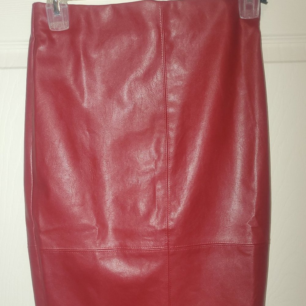LULUS XS RED MINI SKIRT